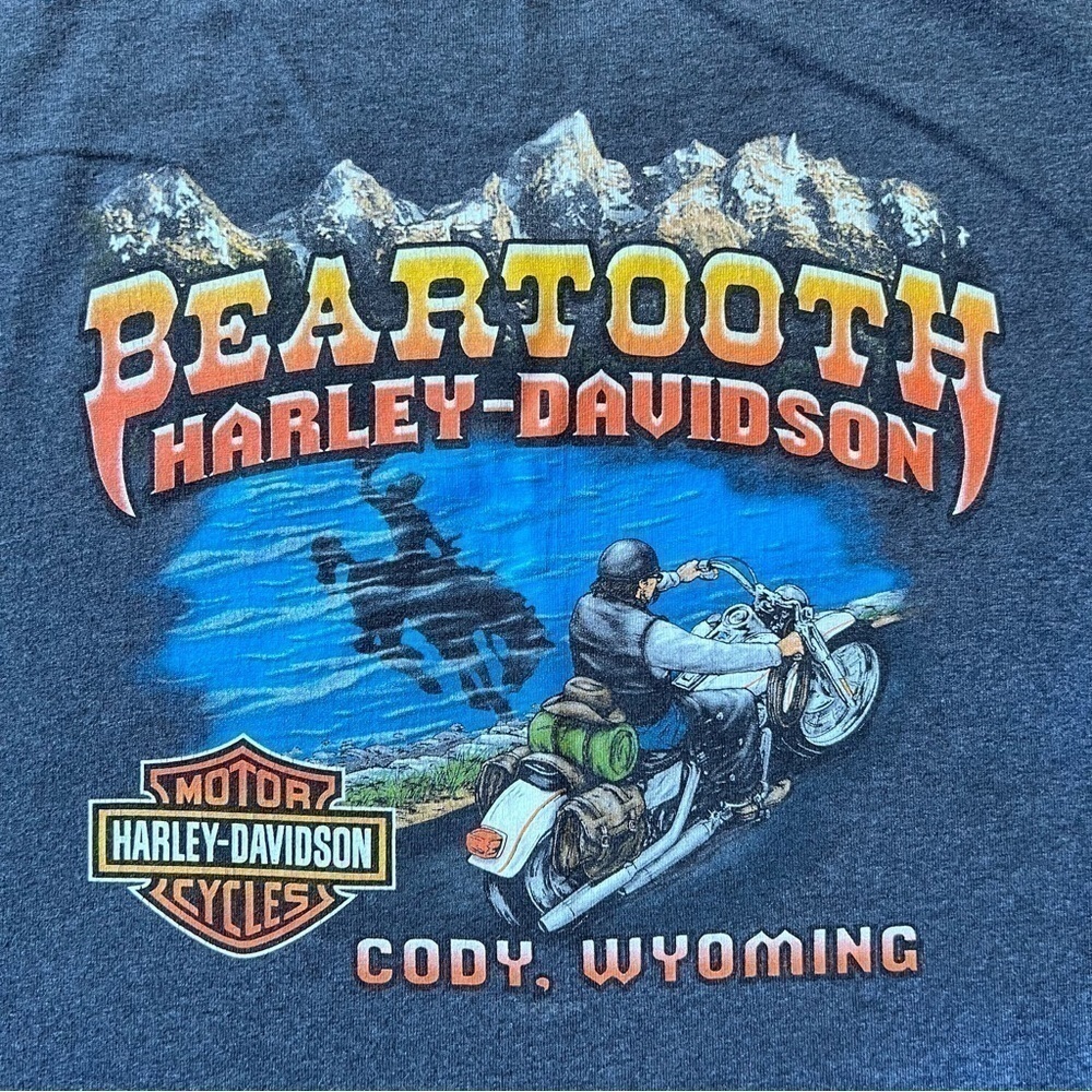 Bear tooth Harley Davidson men’s sleeveless t-shirt - Picture 4 of 4